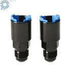 Set of 2 Fuel Rail Fittings for Quick-Disconnect Adapter