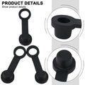 8 Pcs Rubber Brake Bleed Nipple Grease Cap Dust Cover for Car ATV Caravan