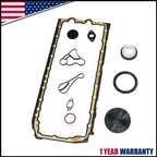 Oil Pan Gasket Set w/ Oil Cooler Seal for BMW 535i GT xDrive (2011–2017)
