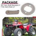 2x Cam Timing Chain 110L Camshaft Sprocket 38T Honda FourTrax 300 (1988-2000)
