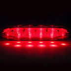 Set of 4 Red 6" 10 LED Stop Turn Signal Tail Lights for Trailer Truck