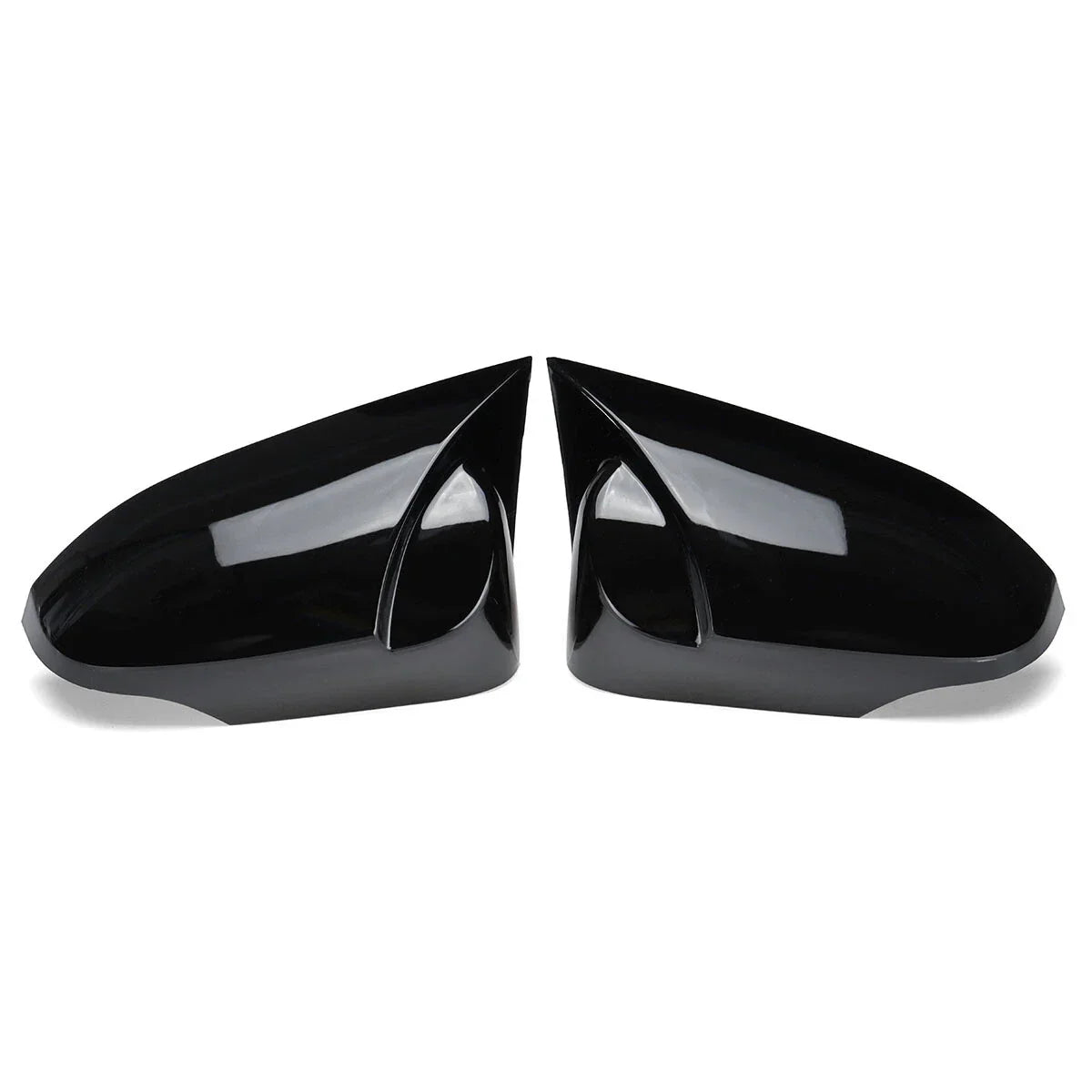 LH+RH Black Rear View Mirror Cap Cover for Toyota C-HR (2017–21)