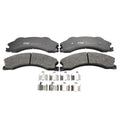 Brake Pad Set w/ Clips for Chevrolet GMC (TRW Pro)