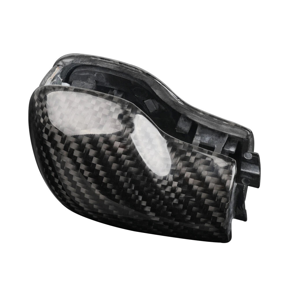 Shift Knob Gear Side Cover Carbon Fiber for VW Golf Jetta MK6 MK7 Passat B7 B8