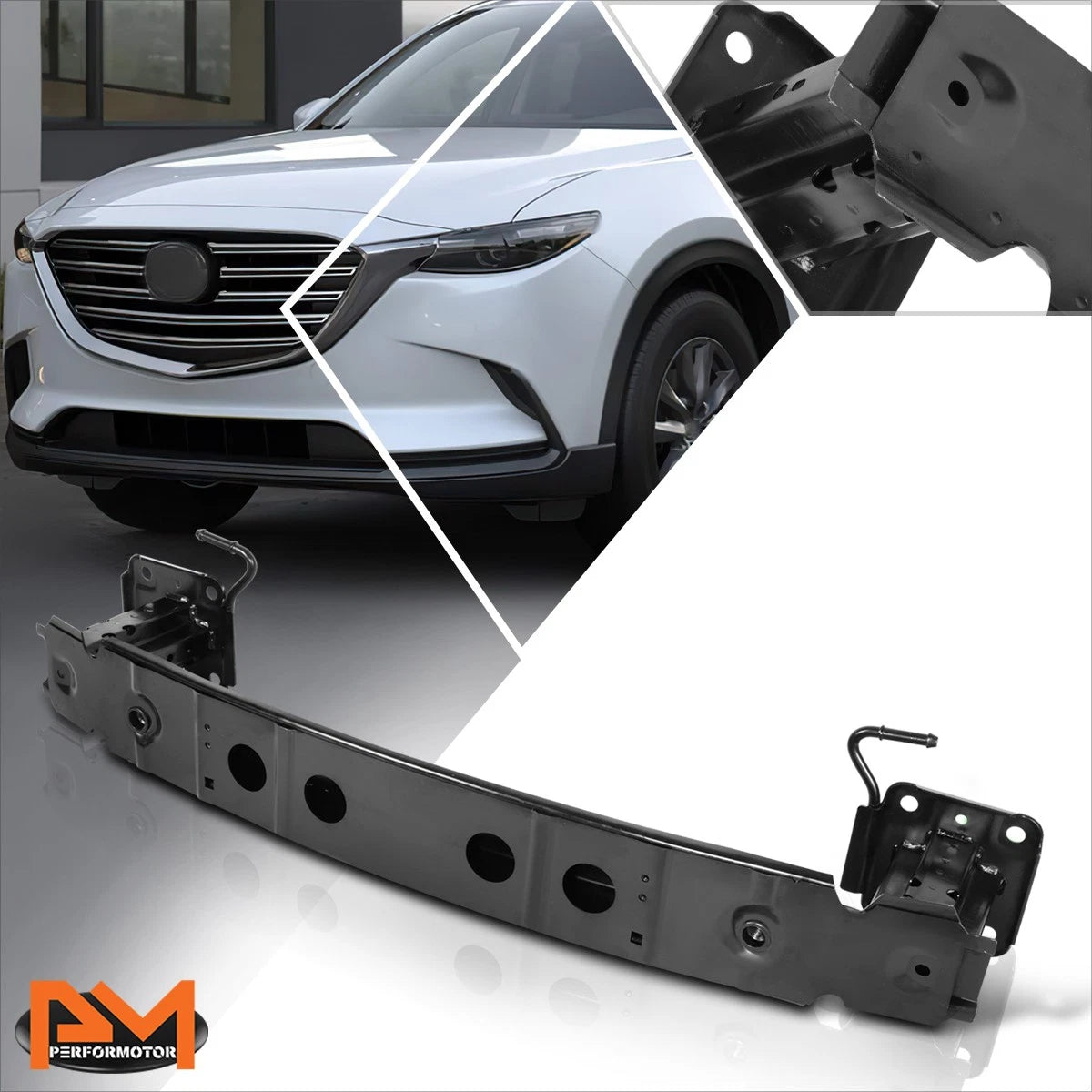 Rear Bumper Reinforcement Impact Absorber for Mazda CX-9 (2016–2023)