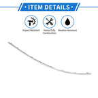 Bumper Grille Trim Garnish No. 2048850921 for Mercedes-Benz W204/C (2007–2010)
