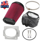 Pro Flow Airbox Adapter Air Filter Outerwear for Yamaha Banshee YZF350 (1987–2006)