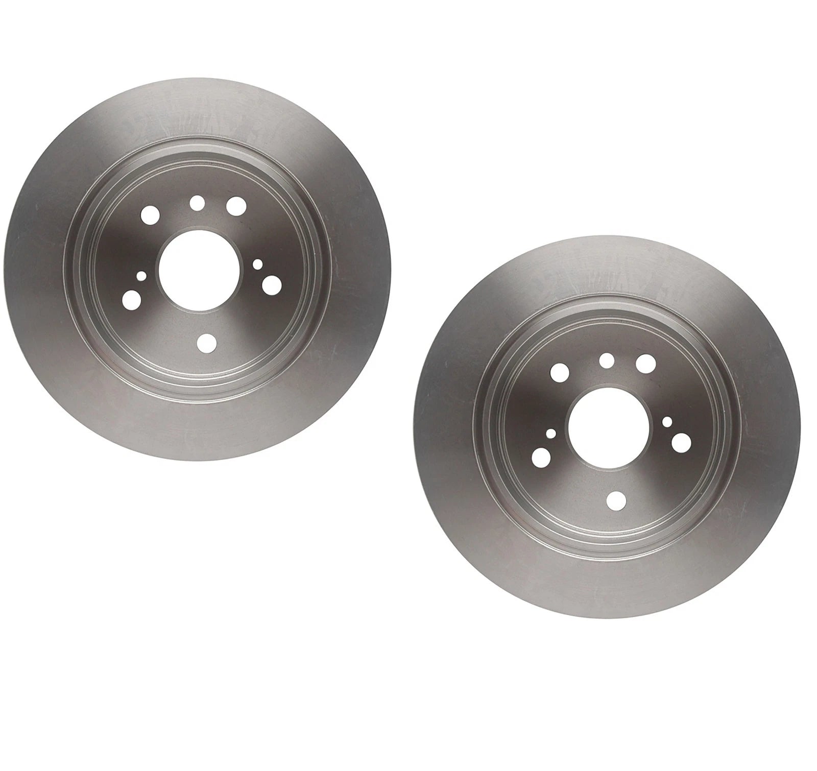 Set of 2 Solid Rear Disc Brake Rotors Dia 282 mm for Toyota Lexus