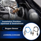 2X Oxygen Sensor for Nissan Sentra 2.0L L4 (2010–2012) 2349052