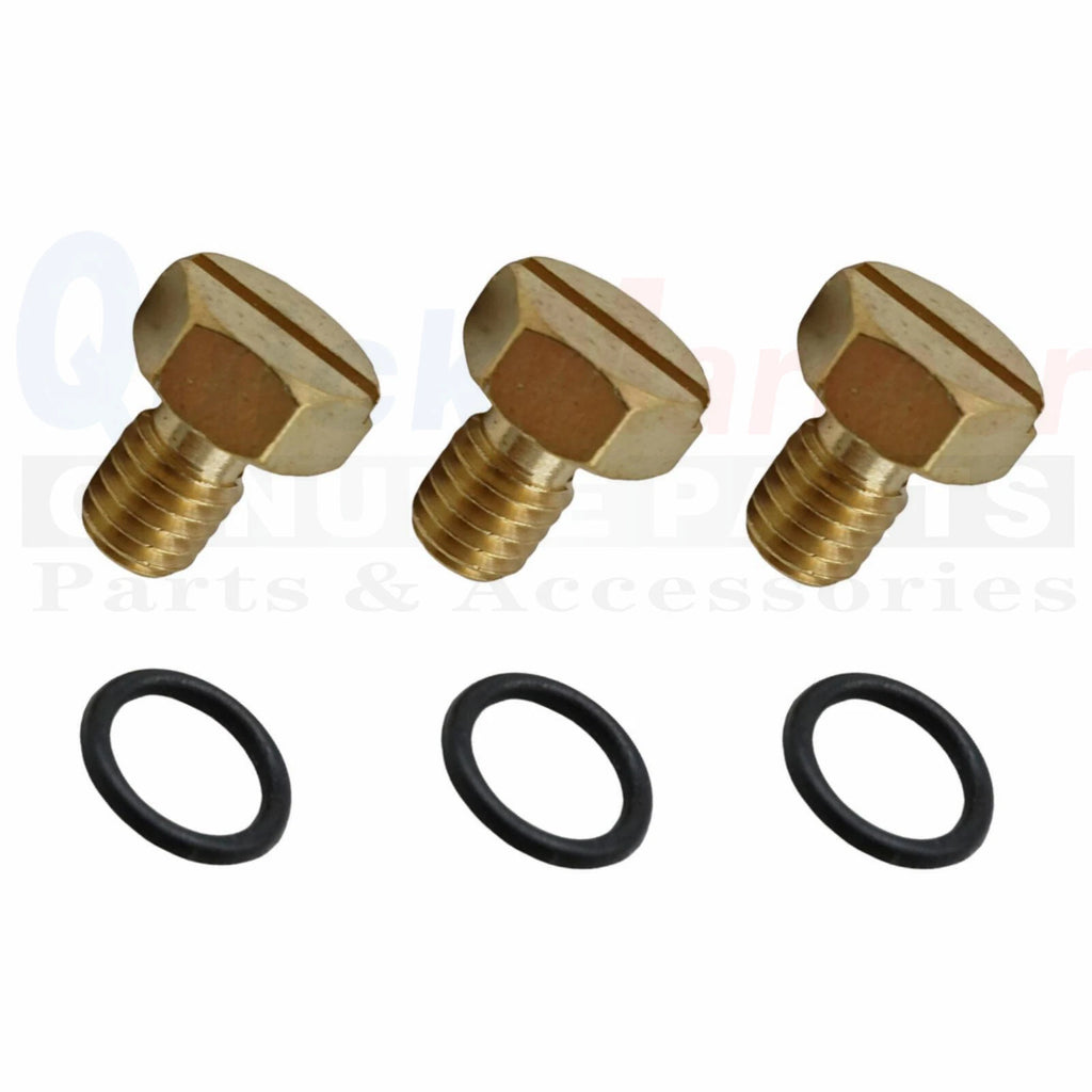 3X Screw Drain for Yamaha Outboard 2T 40 50 60 75-90 HP (1990–2023)