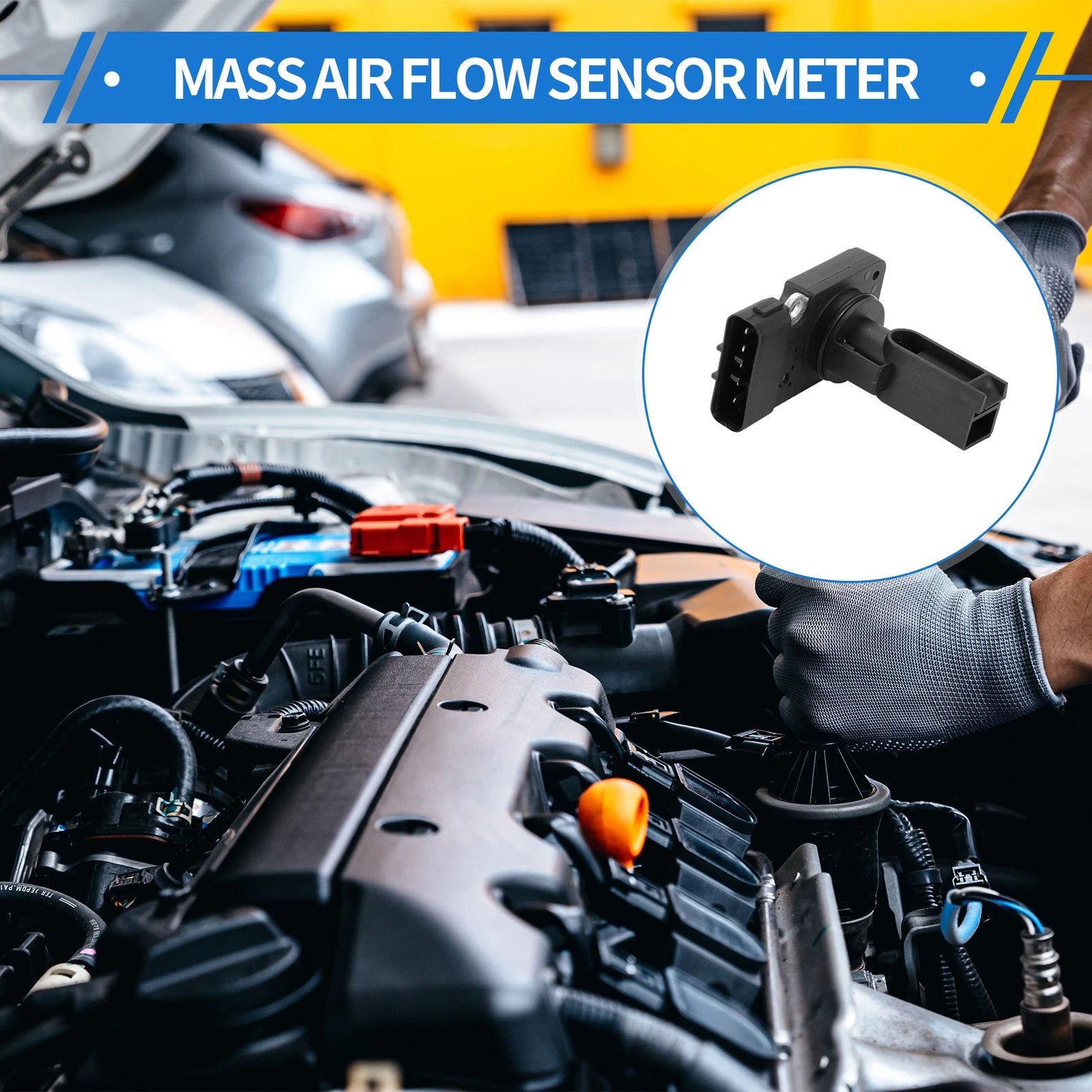 Mass Air Flow Sensor for Suzuki Aerie (2004–2007) L4 2.3L
