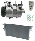 AC Compressor Kit W Condenser for Ford Escape 2.0L (2018–2018)