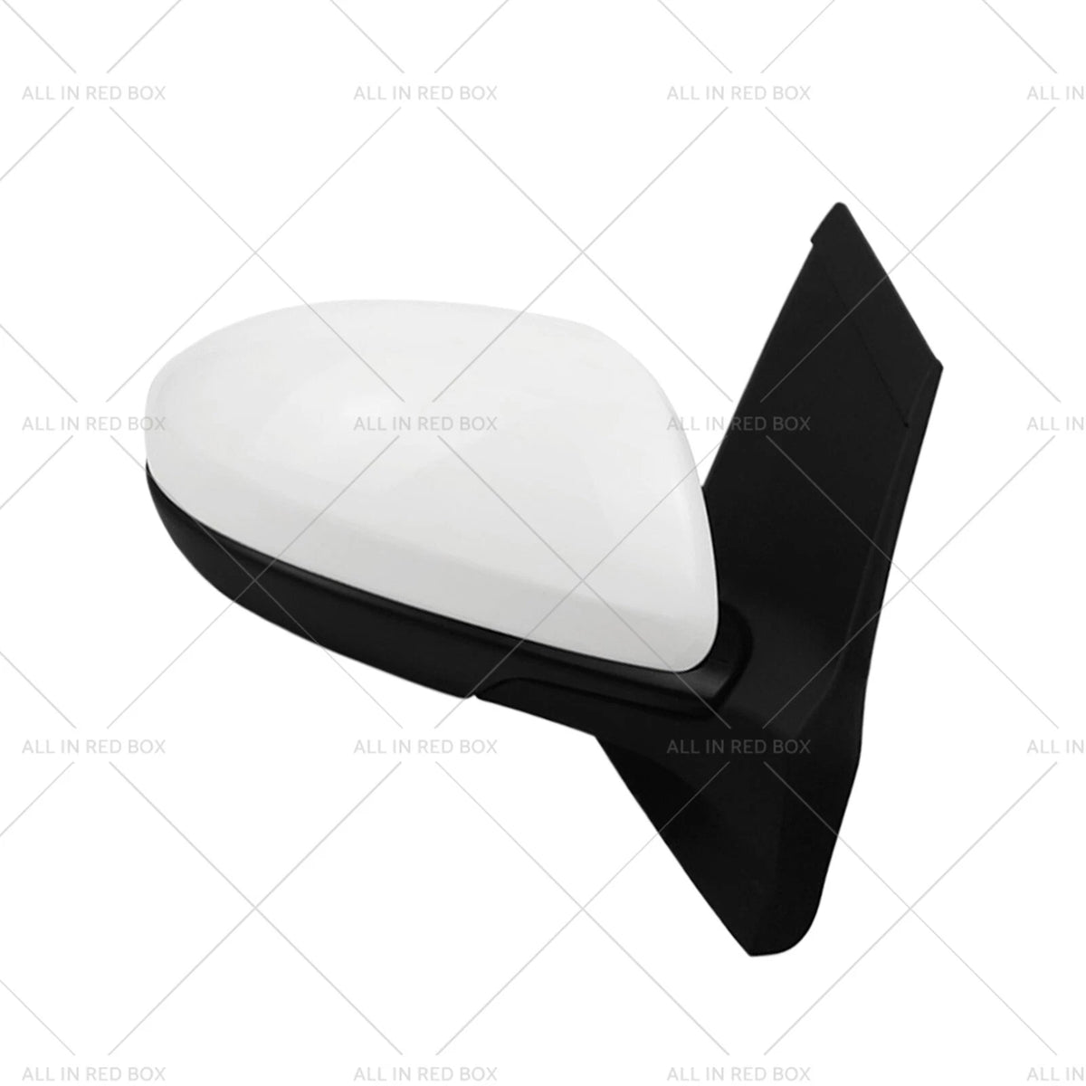 Right Side White Door Mirror for Mazda 2 DE (2007–2014)