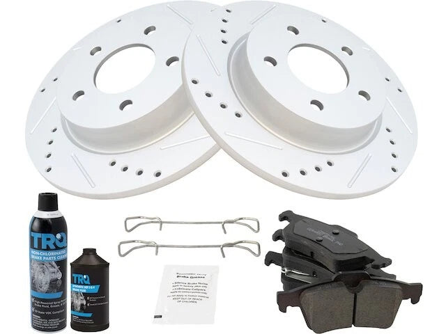 Rear Brake Pad and Rotor Kit for Mazda 3 (2004–2005) NG559ZS