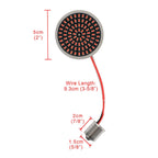 1156 LED Turn Signal Light Inserts for Harley Softail Touring Dyna Sportster (T)