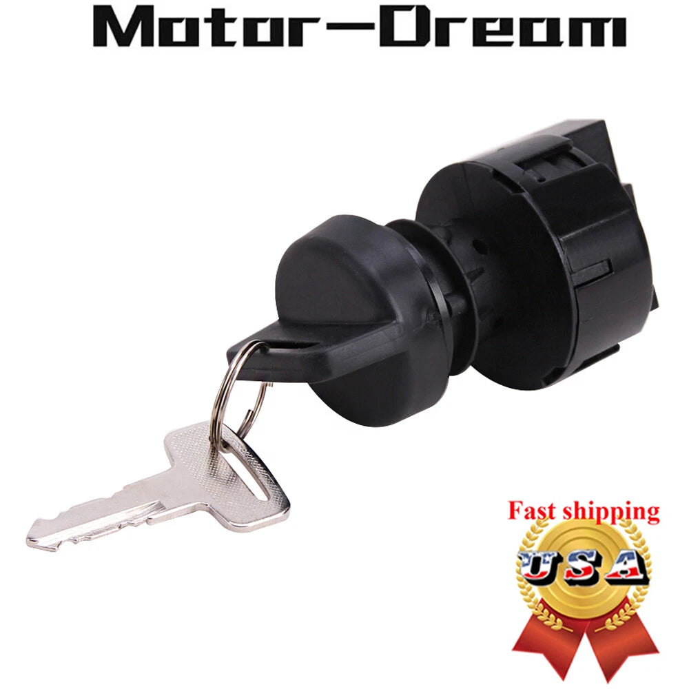 Ignition Key Switch for Polaris (4012165, 4011002)