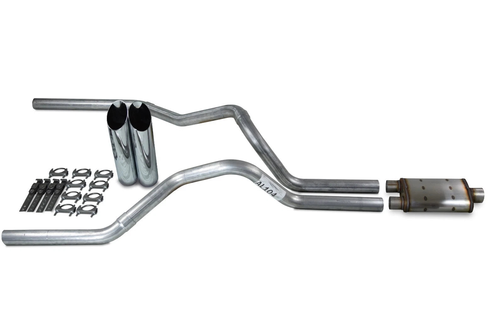 Dual Exhaust Kit for Dodge Ram 1500 (2009–2018) 2.5" Magnaflow XL Slash