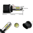 2X Bright White Fog Light Bulbs for Ford E-150 E-250 E-350 (1994–2007)