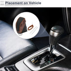 Gear Shift Knob Cover for Subaru Impreza (2017–2023) Brown Carbon Fiber