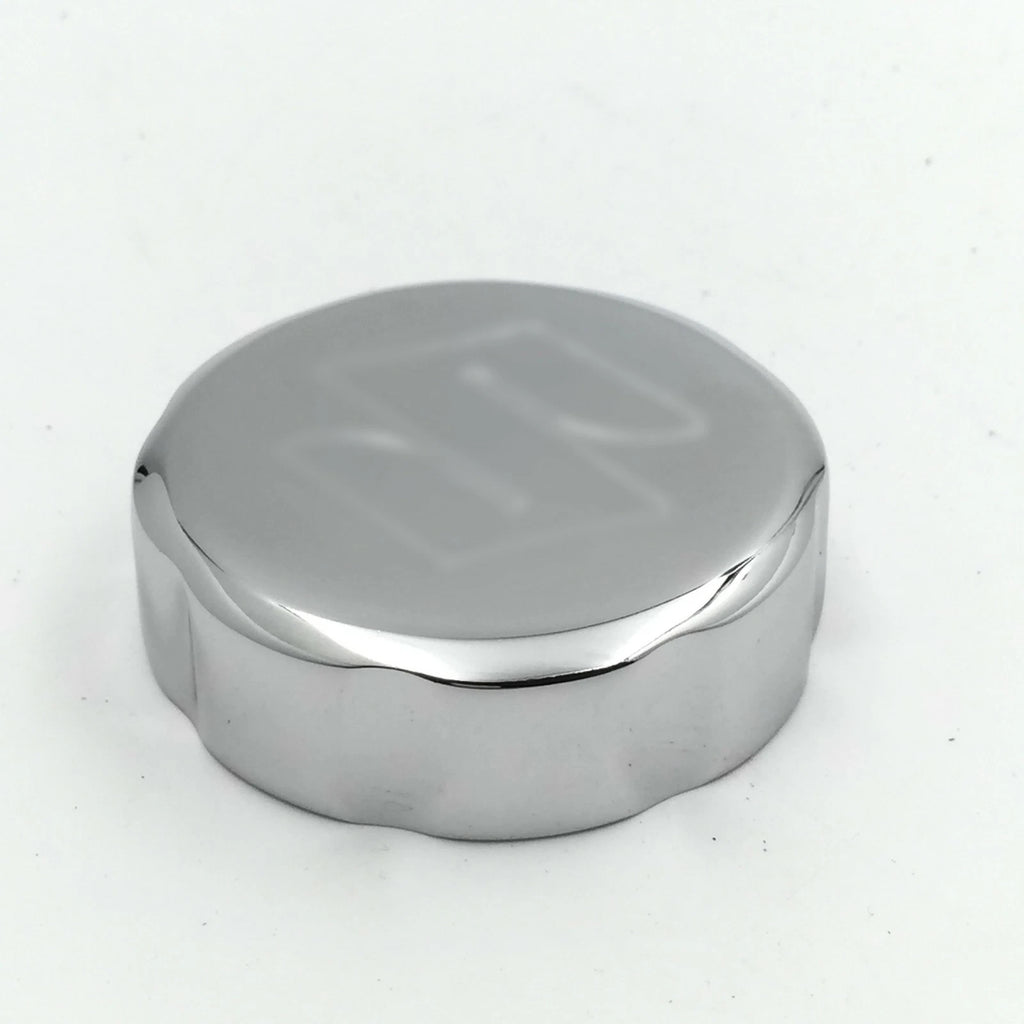 Chrome Brake Fluid Reservoir Cap Cover for GSXR600 GSXR750 GSXR1000 (2006–2023)
