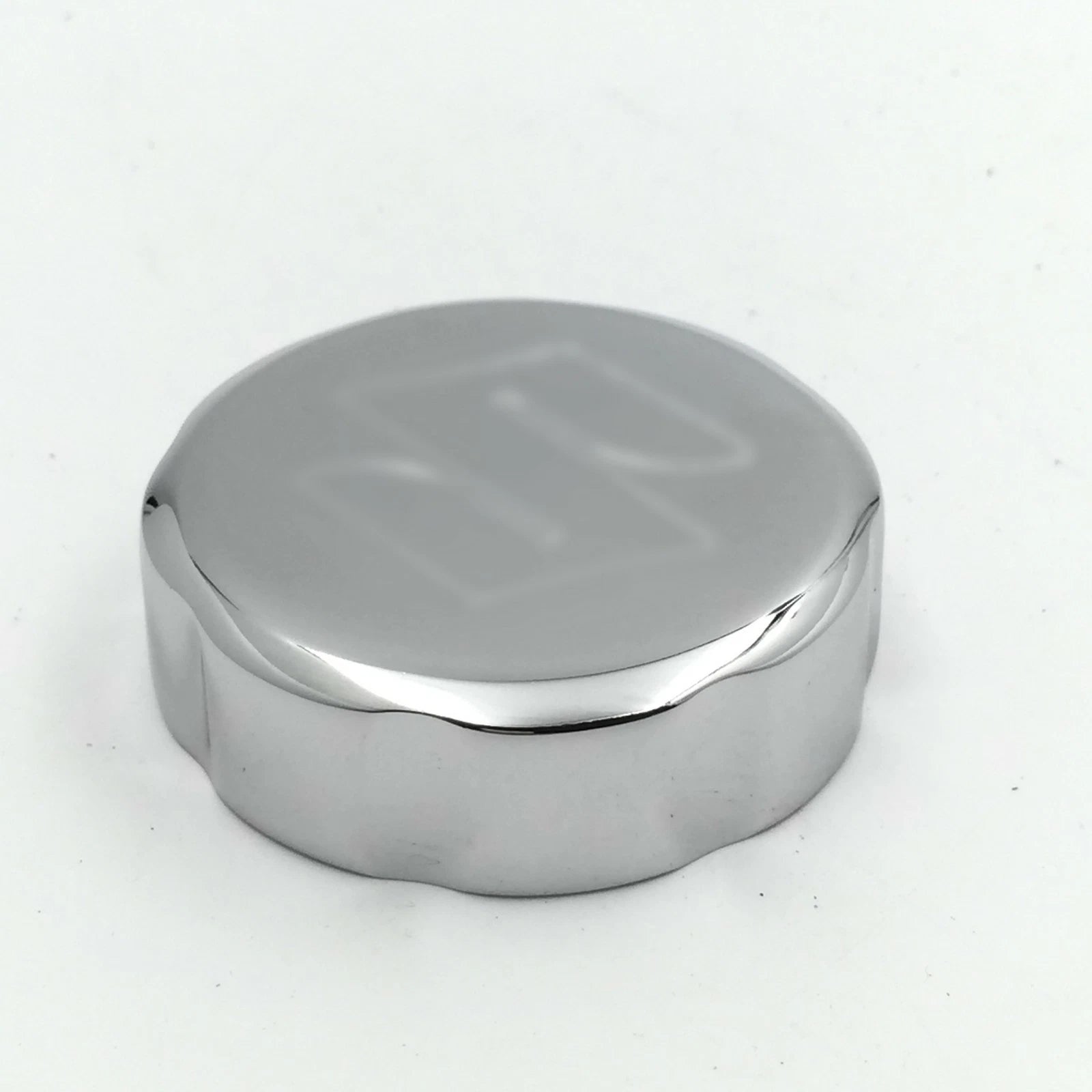 Chrome Brake Fluid Reservoir Cap Cover for GSXR600 GSXR750 GSXR1000 (2006–2023)