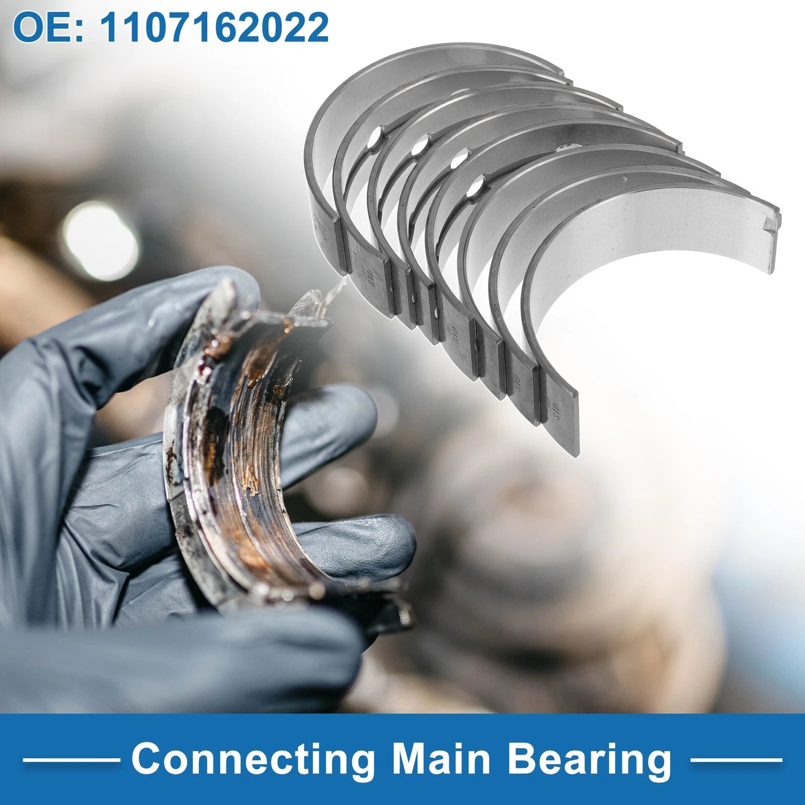 Main Bearing Set No.1107162022 for Toyota Granvia (1988–2005)