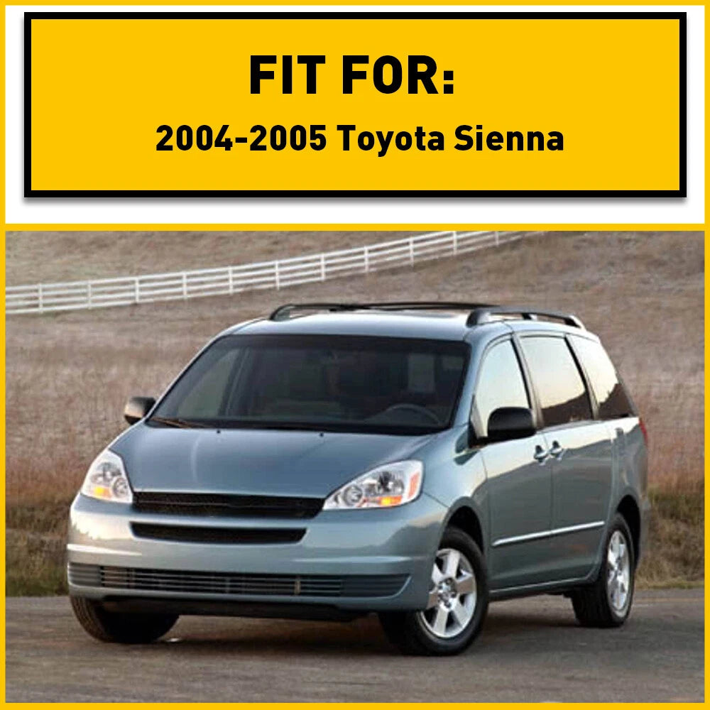 Set of 2 Fog Light Covers for Toyota Sienna (2004–2005)