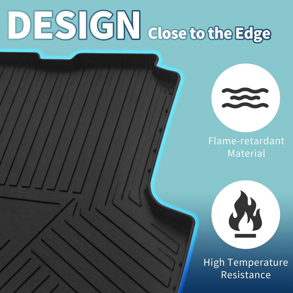 Flat Face Cargo Liner Rear Trunk Mat for Nissan Altima (2019–2025) TPE