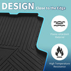 Flat Face Cargo Liner Rear Trunk Mat for Nissan Altima (2019–2025) TPE