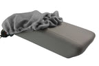 Console Lid Armrest Cover for Hyundai Sonata (2015–2019) Gray Fleece