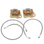 Front Left Right Brake Calipers & Hose Lines for Polaris Ranger 500 (2000–2004)