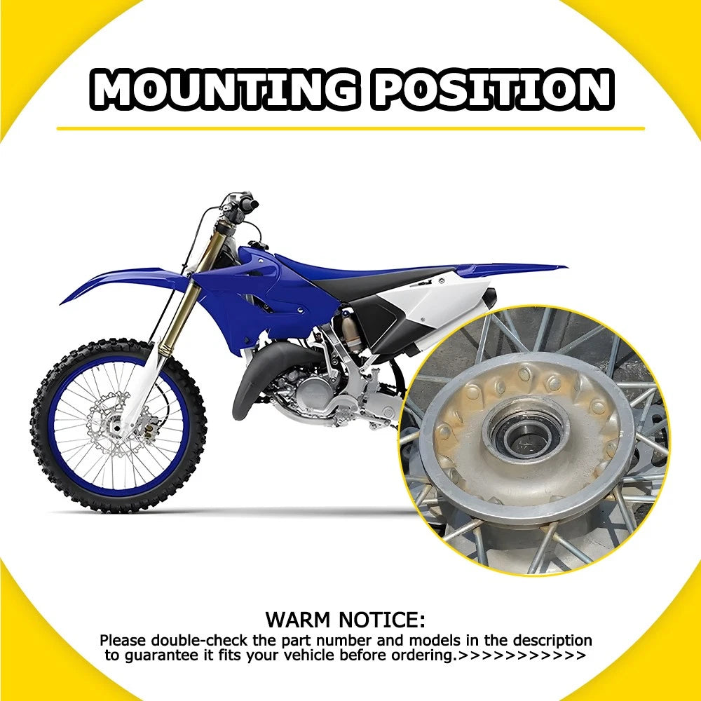 Wheel Bearing Set for Yamaha YZ250F (2001–2013) EXV