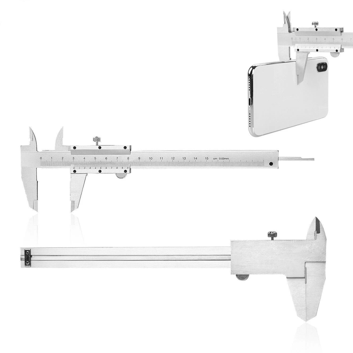 Vernier Caliper 150mm for Accurate Measurement 0.02mm