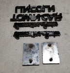 Set of 2 Trunk Emblems for Lincoln Town Car (1990–1997)