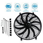 12V 120W 16 Inch Electric Radiator Cooling Fan Universal (2002–2023)