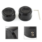 Rear Axle Bolt Nut Cap Covers  for Harley Softail (2018-2023) Black