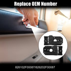 1 Pair Interior Door Handle for Kia Spectra (2000–2009) No. 826102F00087