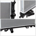 Aluminum Core Radiator for Chrysler 300/Dodge Magnum (2005–2008) DPI-2766
