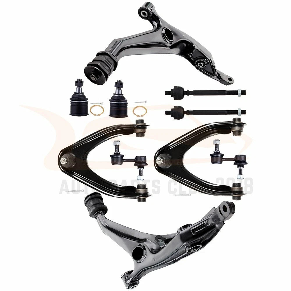 10PC Suspension Control Arms Sway Bar Link Kit for Honda CR-V (1997–2001)