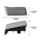 Dynamic LED Turn Signal Foot Step Lights for Freightliner Cascadia (2018–2025)