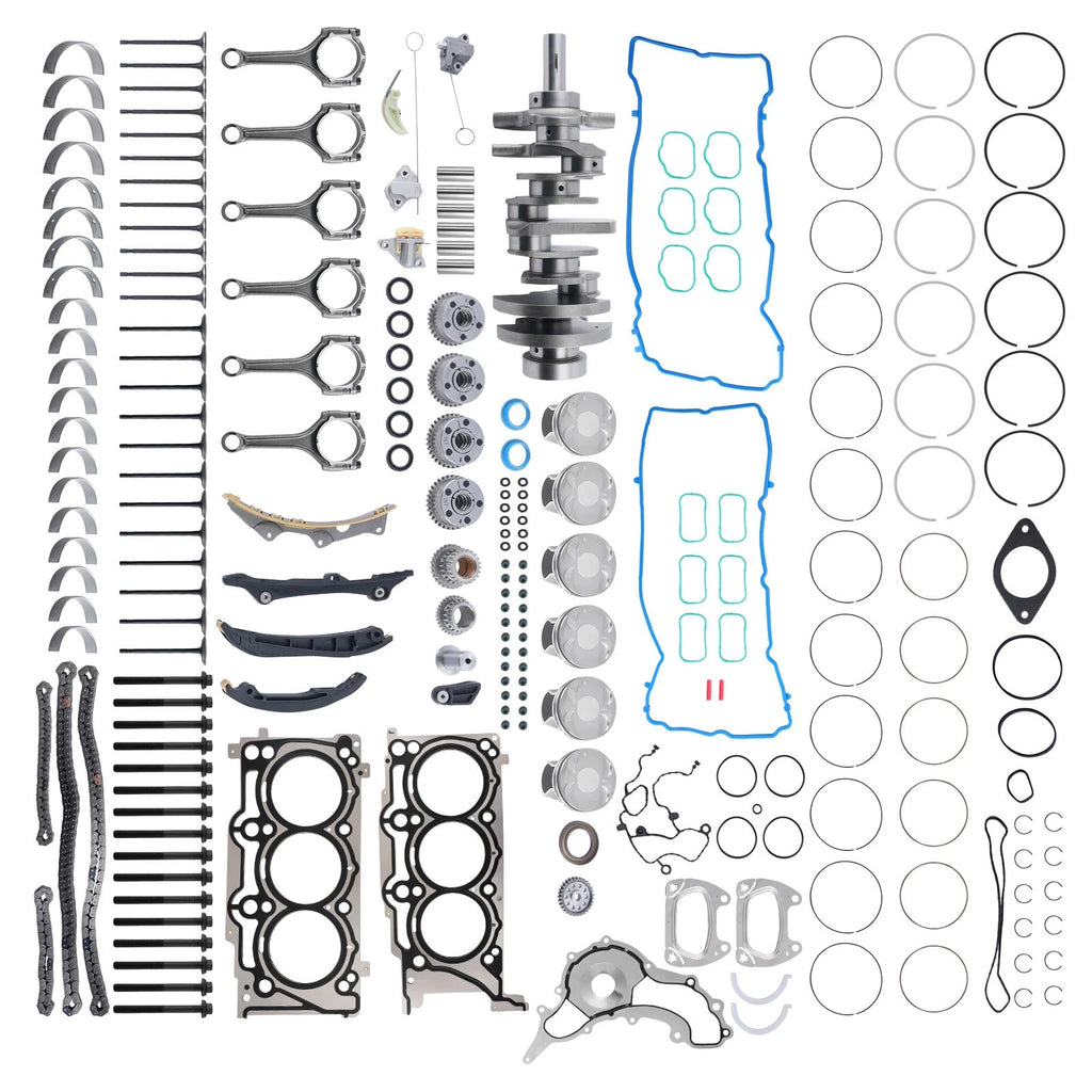 Full Engine Overhaul Kit for Chrysler 200 300 Dodge Jeep 3.6L V6 ERB (2011–2016)