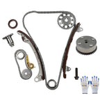 Timing Chain Kit & VVT Gears for Toyota Corolla Solara Matrix Lexus Scion 2.4L (2000–2015)