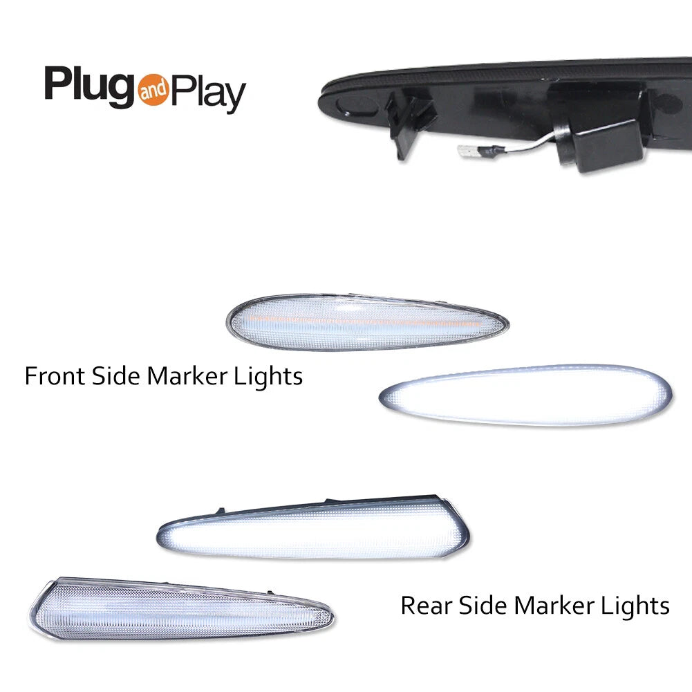 LED Bumper Side Marker Light Lamp for Nissan Maxima (2000–2003)
