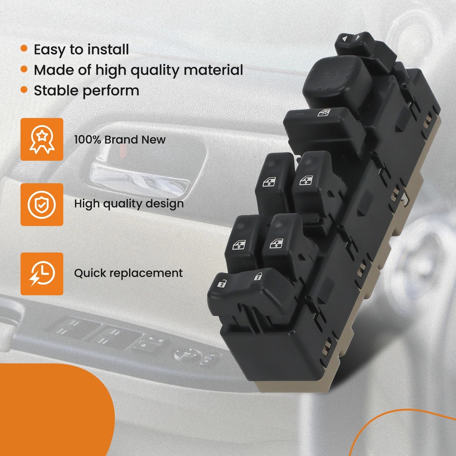 Power Window Switch for GMC Chevrolet Silverado (2007–2014) 15883320