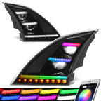 LED Reflector Headlights for Volvo VNL/VNR 300/400/640/740/760 (2018–2024)