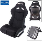 Racing Seat for Low Max with Adjustable Backrest and Carbon Fiber Shell