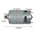 Brushed DC Motor 550 14.4V 13 Tooth for Portable Drill Tools (2010–2023)