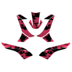 Set of 2 Vinyl Decals Stickers for Yamaha Zuma 125 BWS YW125 (2009–2014)