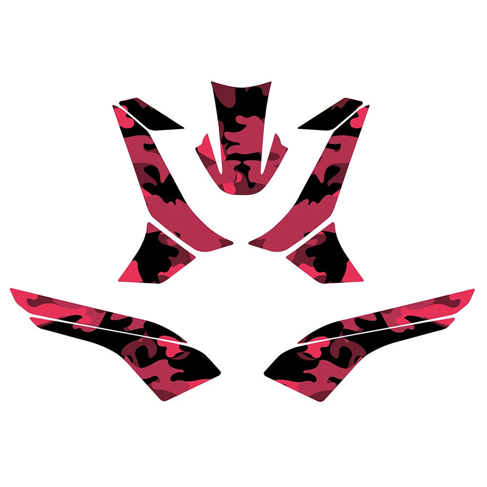 Set of 2 Vinyl Decals Stickers for Yamaha Zuma 125 BWS YW125 (2009–2014)