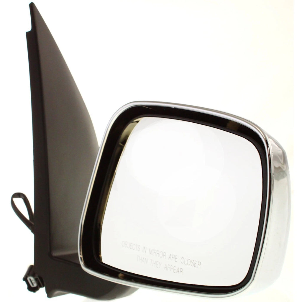 Right Chrome Manual Folding Power Mirror for Nissan Frontier (2005–2010)